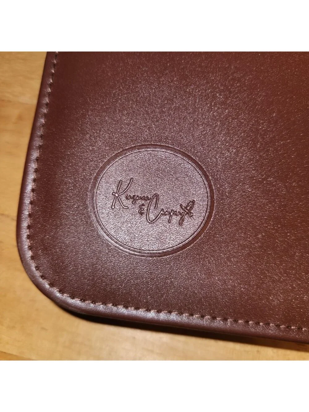 Floral Bible Cover with Philippians 4:13 Verse Brown & Pink Faux Leather